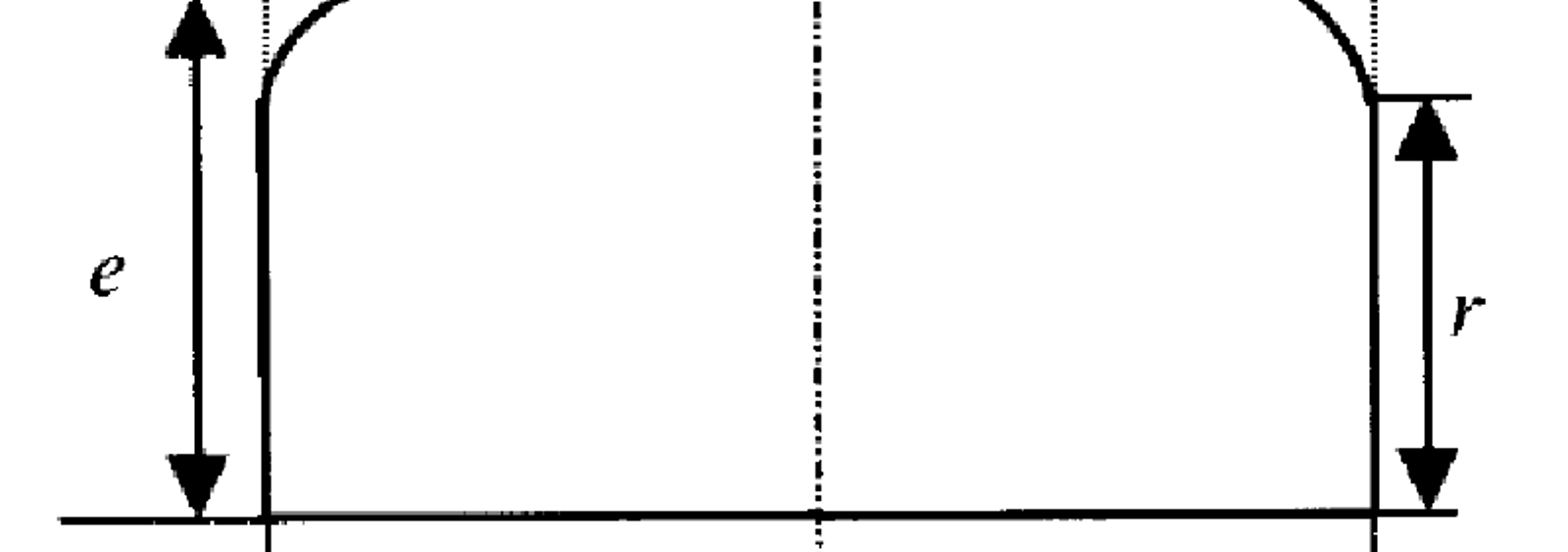 Illustraton of a cross section
